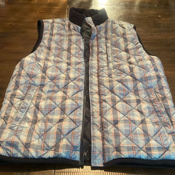 Harper Reversible Vest Navy / plaid by Southern Marsh Men’s - Picture 10 of 16